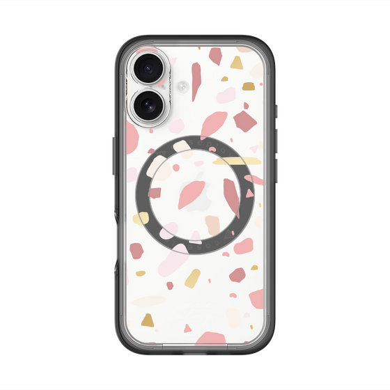 スリムプロテクションプレミアムケース with MagSafe［ Pink pieces ］