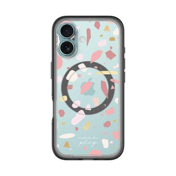 スリムプロテクションプレミアムケース with MagSafe［ Pink pieces ］