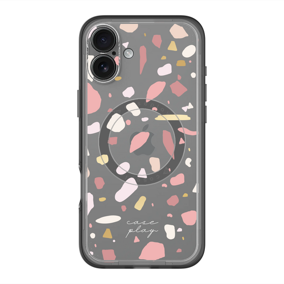 スリムプロテクションプレミアムケース with MagSafe［ Pink pieces ］