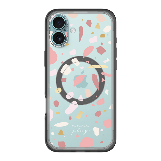スリムプロテクションプレミアムケース with MagSafe［ Pink pieces ］