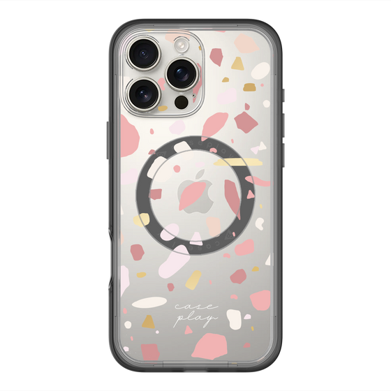 スリムプロテクションプレミアムケース with MagSafe［ Pink pieces ］