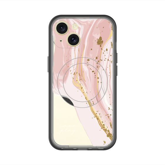 スリムプロテクションプレミアムケース with MagSafe［ Melting pink ］