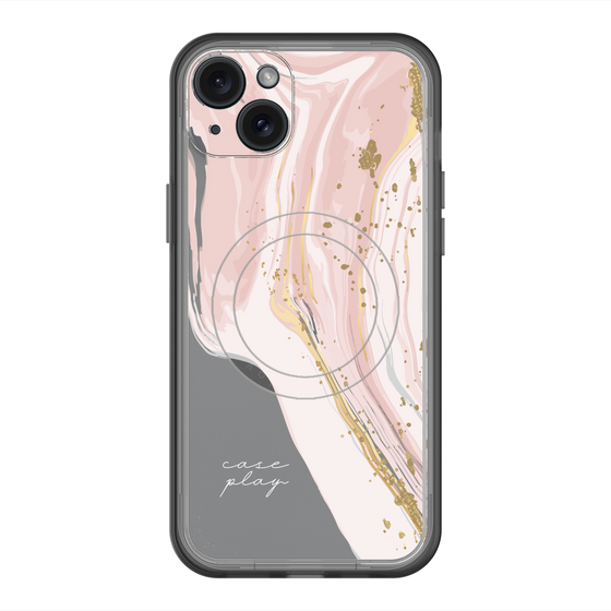 スリムプロテクションプレミアムケース with MagSafe［ Melting pink ］