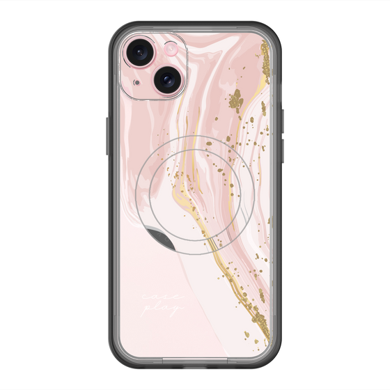 スリムプロテクションプレミアムケース with MagSafe［ Melting pink ］