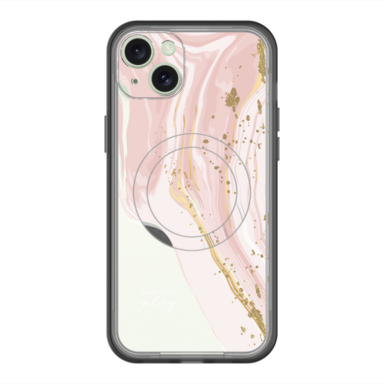 スリムプロテクションプレミアムケース with MagSafe［ Melting pink ］