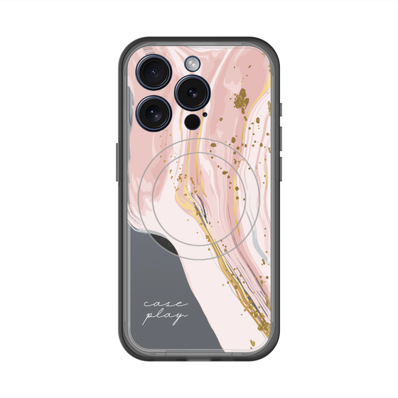 スリムプロテクションプレミアムケース with MagSafe［ Melting pink ］