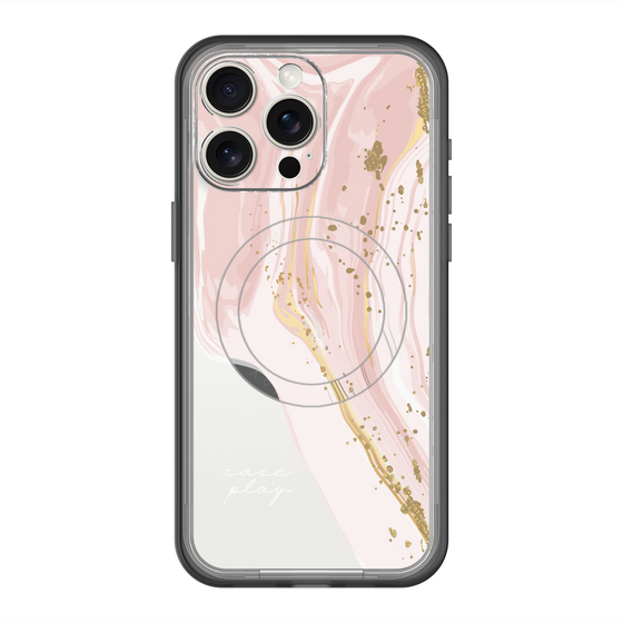 スリムプロテクションプレミアムケース with MagSafe［ Melting pink ］