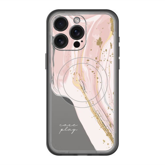 スリムプロテクションプレミアムケース with MagSafe［ Melting pink ］