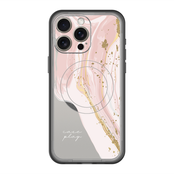 スリムプロテクションプレミアムケース with MagSafe［ Melting pink ］