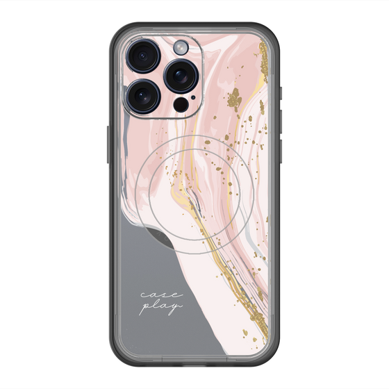 スリムプロテクションプレミアムケース with MagSafe［ Melting pink ］