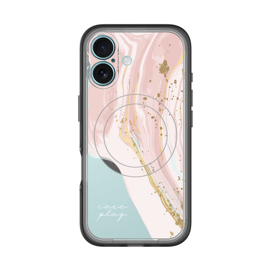 スリムプロテクションプレミアムケース with MagSafe［ Melting pink ］