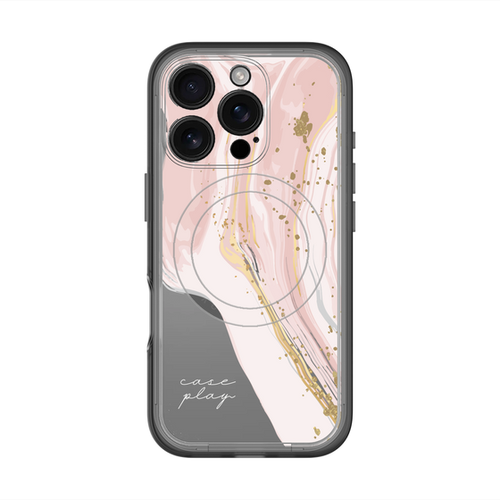 スリムプロテクションプレミアムケース with MagSafe［ Melting pink ］