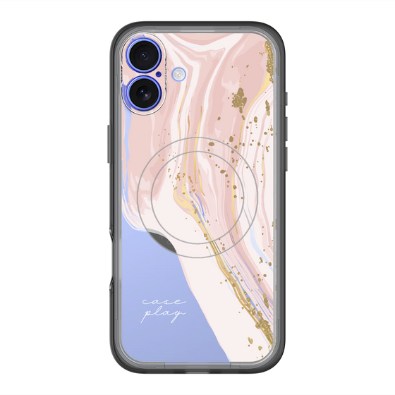スリムプロテクションプレミアムケース with MagSafe［ Melting pink ］