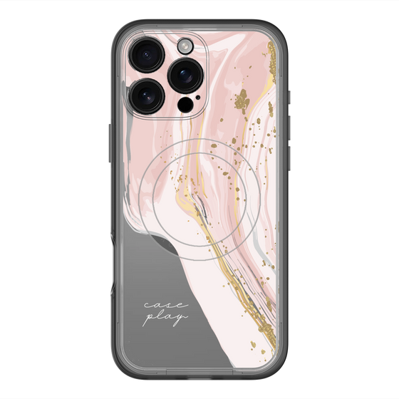 スリムプロテクションプレミアムケース with MagSafe［ Melting pink ］
