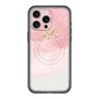 スリムプロテクションプレミアムケース with MagSafe［ pink layered ］