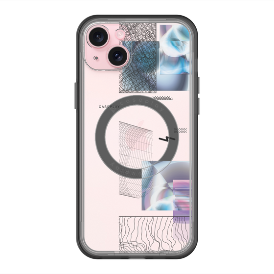 スリムプロテクションプレミアムケース with MagSafe［ sad ］