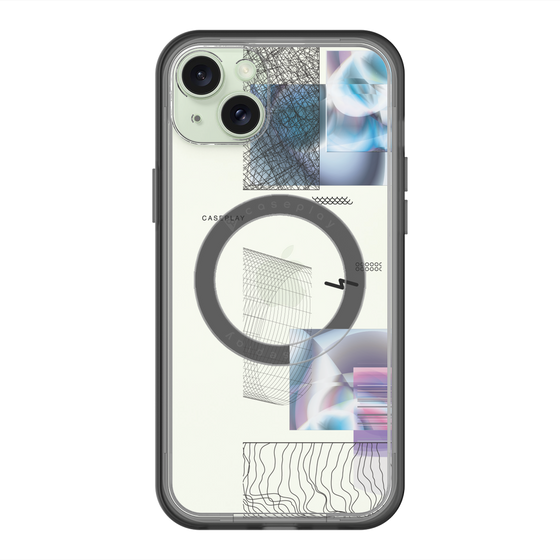スリムプロテクションプレミアムケース with MagSafe［ sad ］