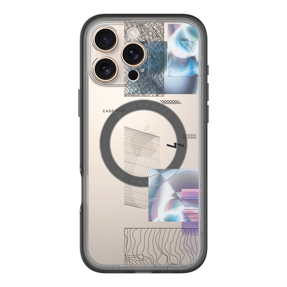 スリムプロテクションプレミアムケース with MagSafe［ sad ］