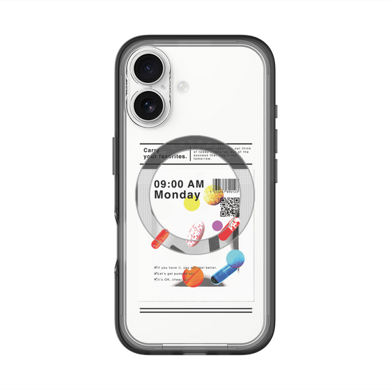 スリムプロテクションプレミアムケース with MagSafe［ 9:00 AM Monday ］