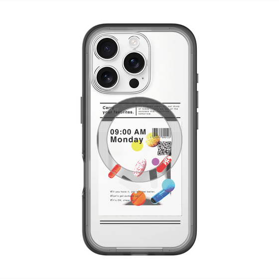 スリムプロテクションプレミアムケース with MagSafe［ 9:00 AM Monday ］