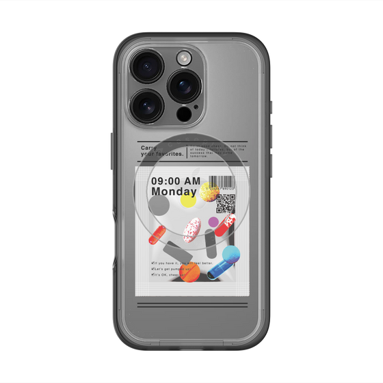 スリムプロテクションプレミアムケース with MagSafe［ 9:00 AM Monday ］