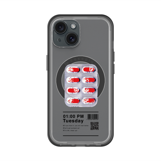 スリムプロテクションプレミアムケース with MagSafe［ 01:00 PM Tuesday ］