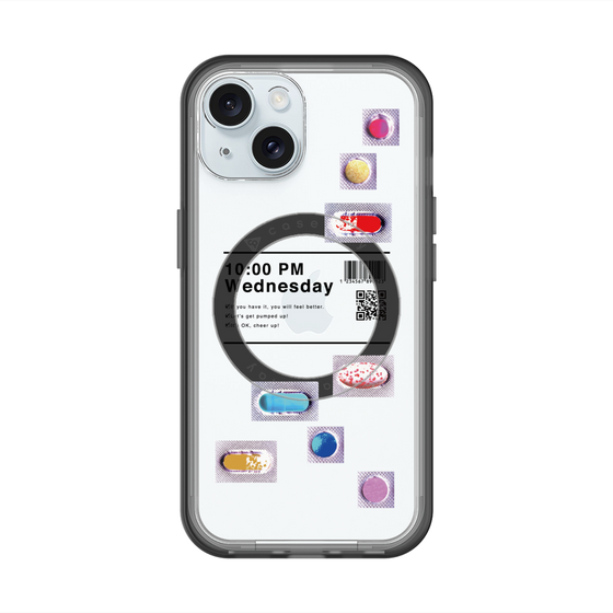 スリムプロテクションプレミアムケース with MagSafe［ 10:00 PM Wednesday ］
