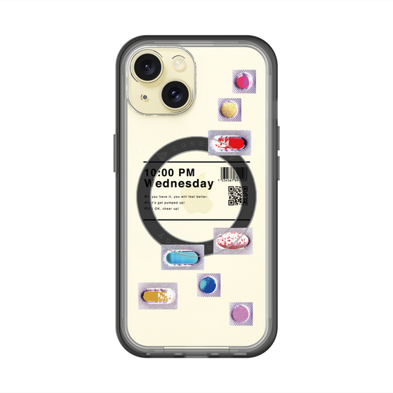 スリムプロテクションプレミアムケース with MagSafe［ 10:00 PM Wednesday ］