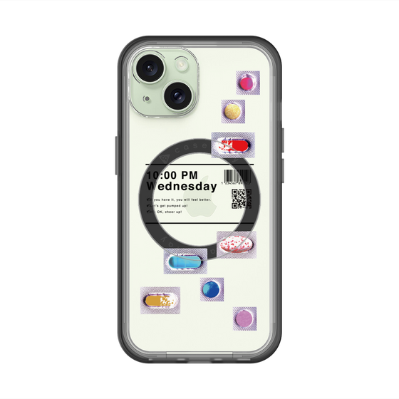 スリムプロテクションプレミアムケース with MagSafe［ 10:00 PM Wednesday ］