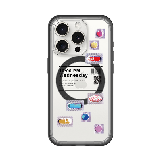 スリムプロテクションプレミアムケース with MagSafe［ 10:00 PM Wednesday ］