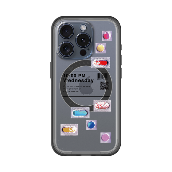 スリムプロテクションプレミアムケース with MagSafe［ 10:00 PM Wednesday ］