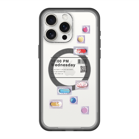 スリムプロテクションプレミアムケース with MagSafe［ 10:00 PM Wednesday ］