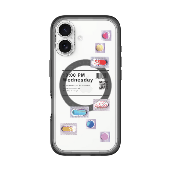 スリムプロテクションプレミアムケース with MagSafe［ 10:00 PM Wednesday ］