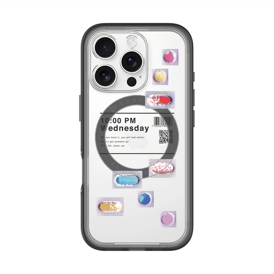 スリムプロテクションプレミアムケース with MagSafe［ 10:00 PM Wednesday ］