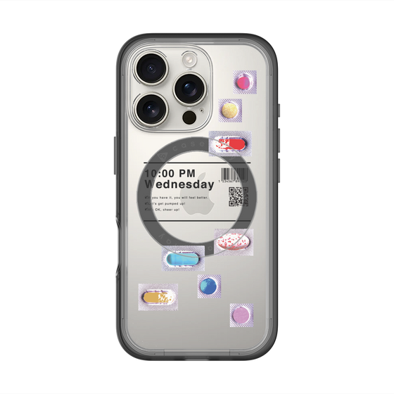 スリムプロテクションプレミアムケース with MagSafe［ 10:00 PM Wednesday ］