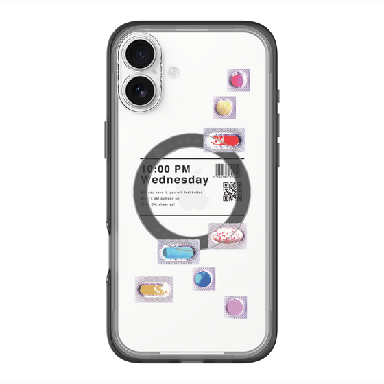 スリムプロテクションプレミアムケース with MagSafe［ 10:00 PM Wednesday ］