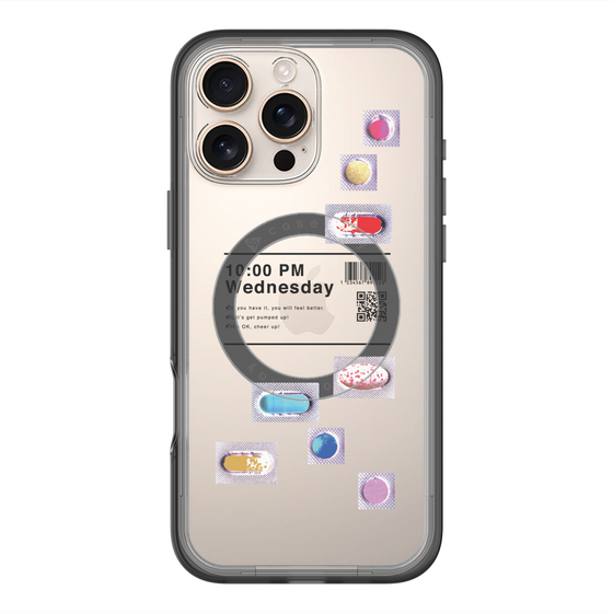 スリムプロテクションプレミアムケース with MagSafe［ 10:00 PM Wednesday ］