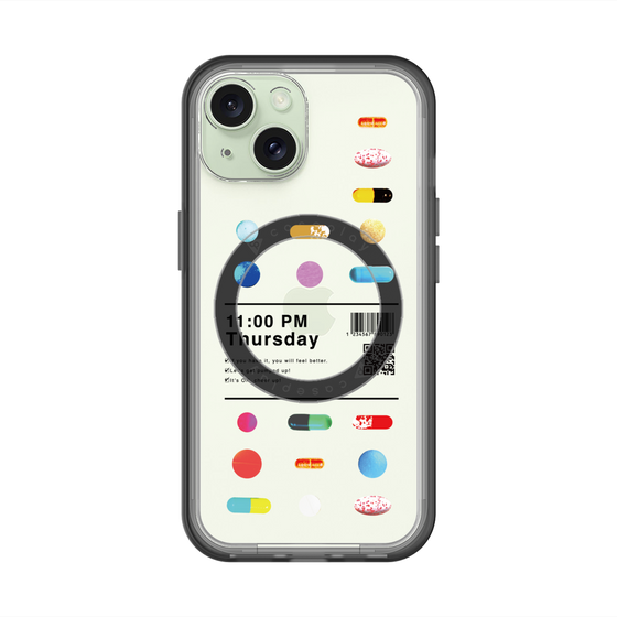 スリムプロテクションプレミアムケース with MagSafe［ 11:00 PM Thursday ］