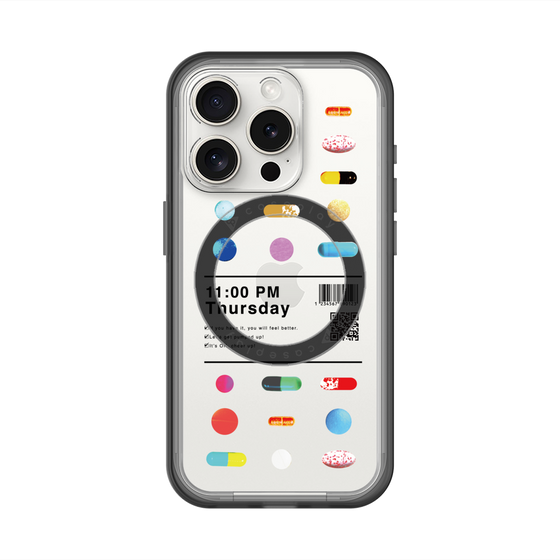 スリムプロテクションプレミアムケース with MagSafe［ 11:00 PM Thursday ］