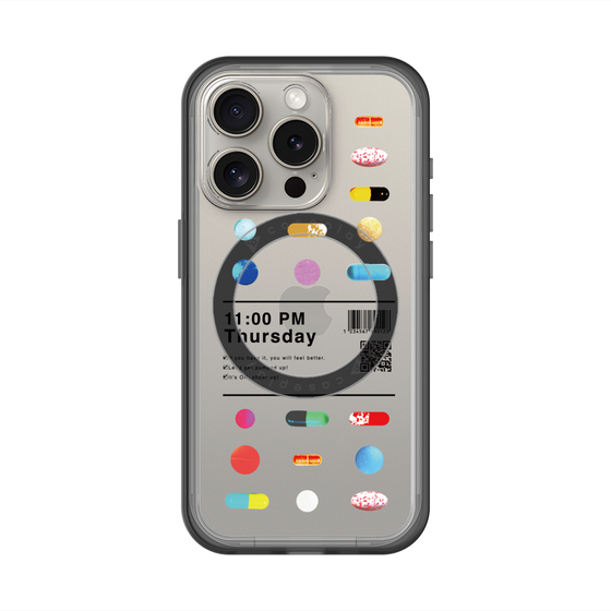 スリムプロテクションプレミアムケース with MagSafe［ 11:00 PM Thursday ］