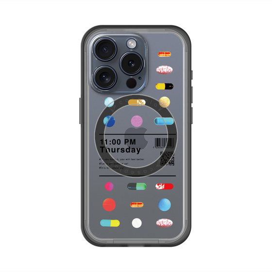 スリムプロテクションプレミアムケース with MagSafe［ 11:00 PM Thursday ］