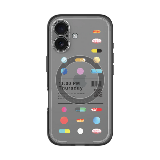 スリムプロテクションプレミアムケース with MagSafe［ 11:00 PM Thursday ］