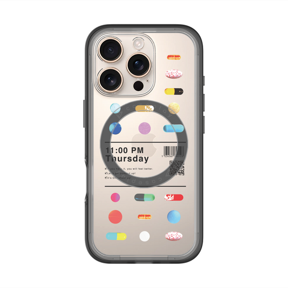 スリムプロテクションプレミアムケース with MagSafe［ 11:00 PM Thursday ］