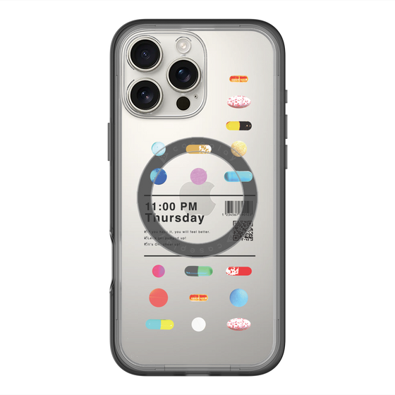 スリムプロテクションプレミアムケース with MagSafe［ 11:00 PM Thursday ］