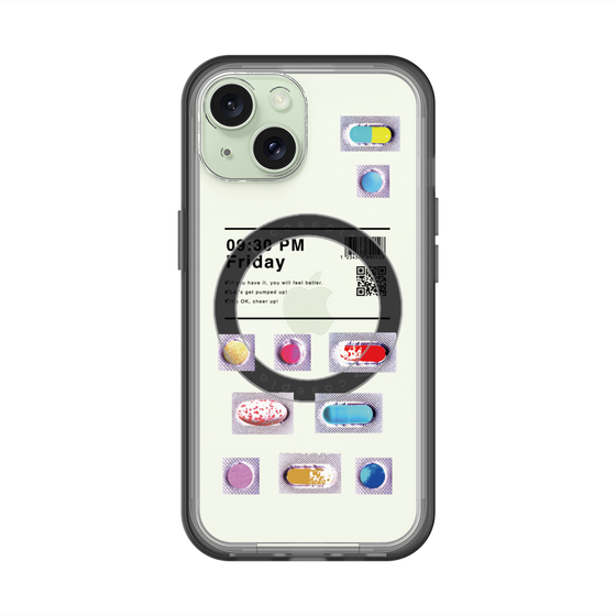 スリムプロテクションプレミアムケース with MagSafe［ 09:30 PM Friday ］