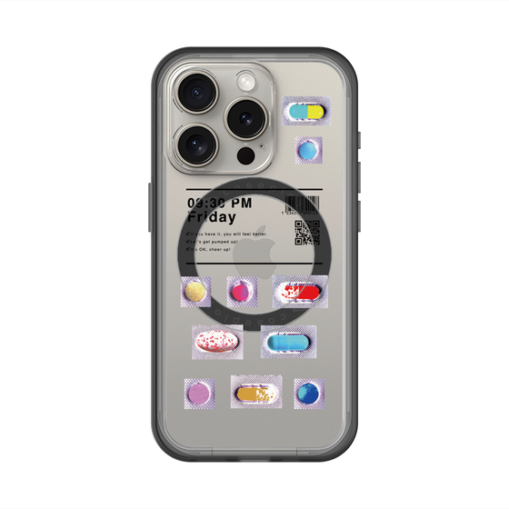 スリムプロテクションプレミアムケース with MagSafe［ 09:30 PM Friday ］