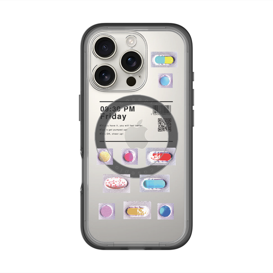 スリムプロテクションプレミアムケース with MagSafe［ 09:30 PM Friday ］