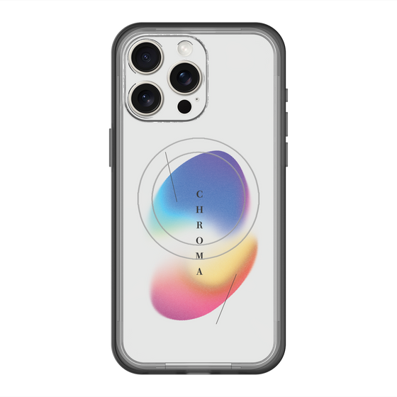 スリムプロテクションプレミアムケース with MagSafe［ Chroma ］
