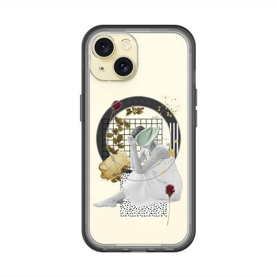 スリムプロテクションプレミアムケース with MagSafe［ The garden where fairies live ］