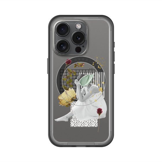 スリムプロテクションプレミアムケース with MagSafe［ The garden where fairies live ］